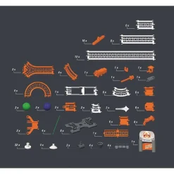 CLEMENTONI Steam*Action & Reaction - Speed Race