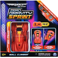 BRINDAUTO ESPAÑA Vehículos Y Circuitos*Air Hogs - Coche teledirigido Zero Gravity Sprint Wall Climber recargable mediante USB para interiores ㅤ