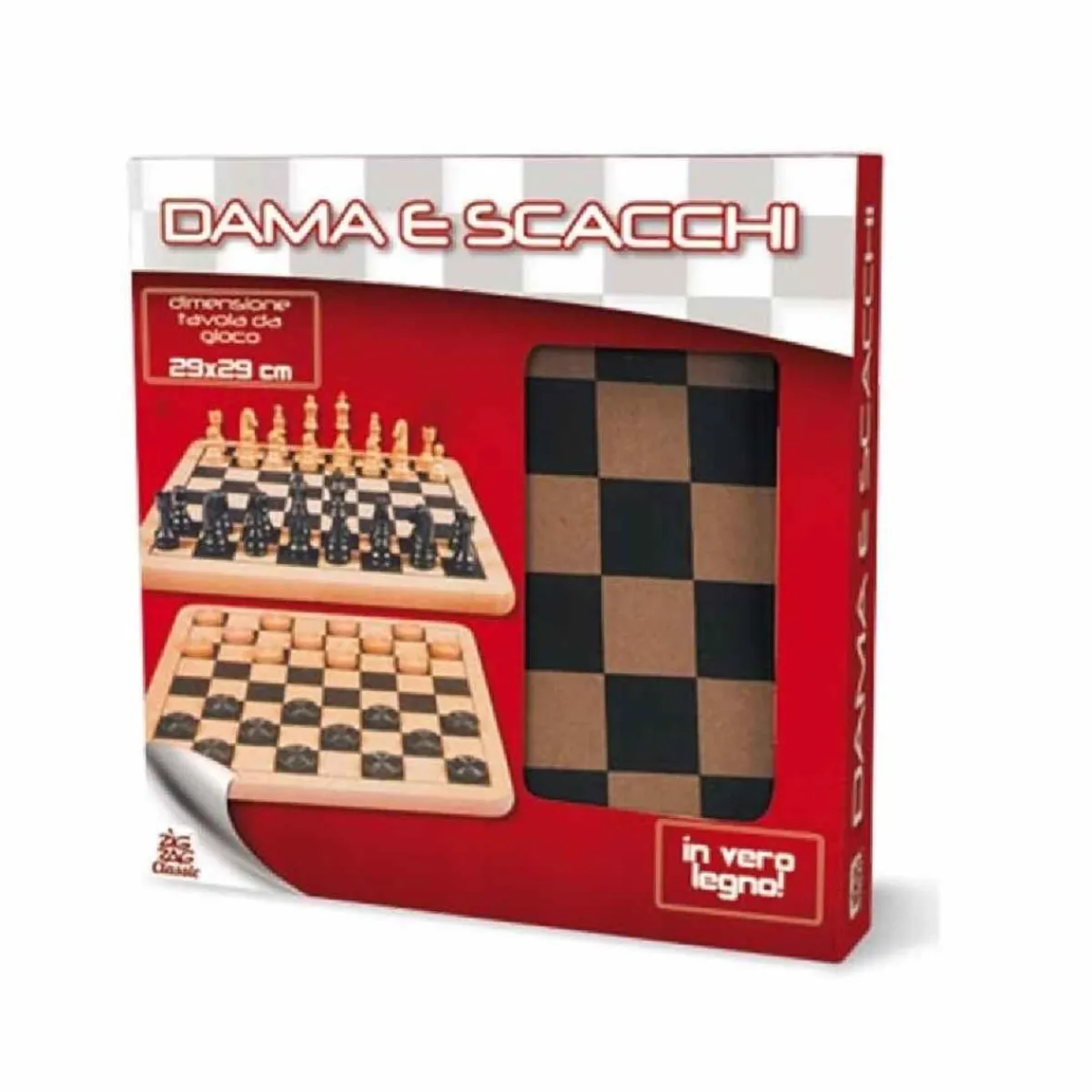 ZIG ZAG Juegos Y Puzzles|Friki Zone*Ajedrez y Damas de madera - juego de mesa