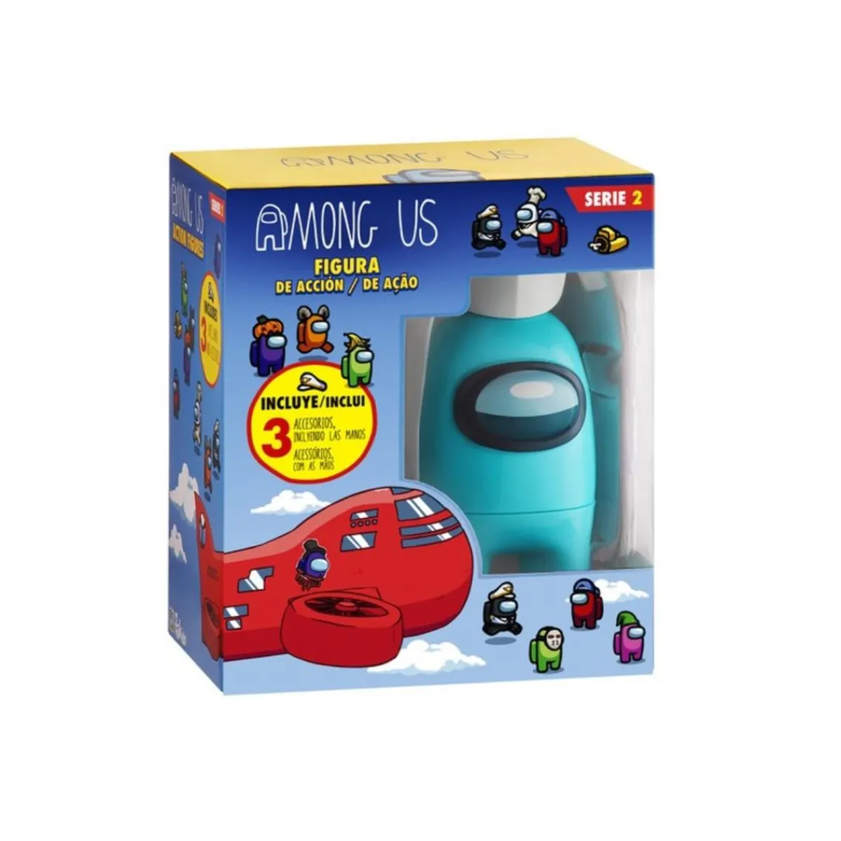 BIZAK Figuras De Acción*Among Us - Figura de acción (varios modelos)