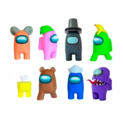 BIZAK Figuras De Acción*Among Us - Pack 8 figuras y accesorios (varios modelos)