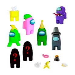 BIZAK Figuras De Acción*Among Us - Pack 8 figuras y accesorios (varios modelos)