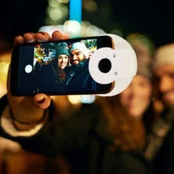 KLACK EUROPE Figuras De Acción*Anillo LED mini para móvil