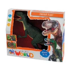ANIMAL WORLD Coleccionables Y Mini Mundos*- Dinosaurio con luces y sonidos