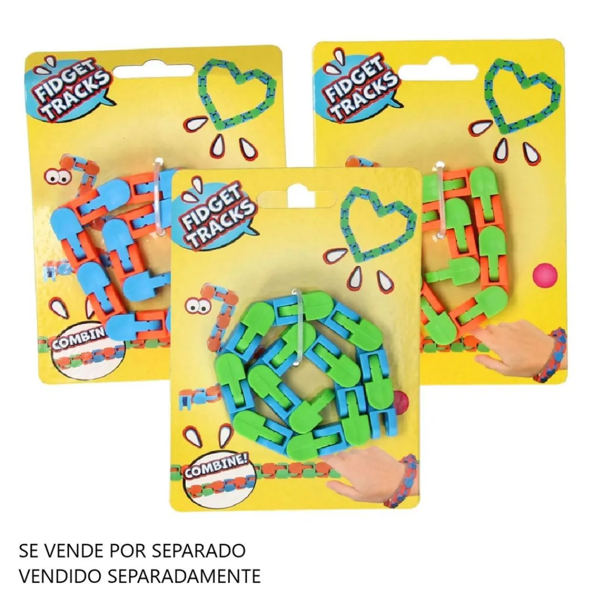 TOYS "R" US Coleccionables Y Mini Mundos*Antiestrés Fidget Wacky Track (Varios colores)