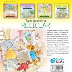 SPIN MASTER Juguetes Educativos Y Libros*¡Aprendiendo a crecer! - Tigre aprende a reciclar