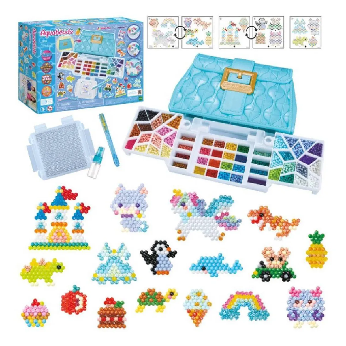 EPOCH PARA IMAGINAR S.L. Arte Y Manualidades*Aquabeads - Maletín de Diseñadores