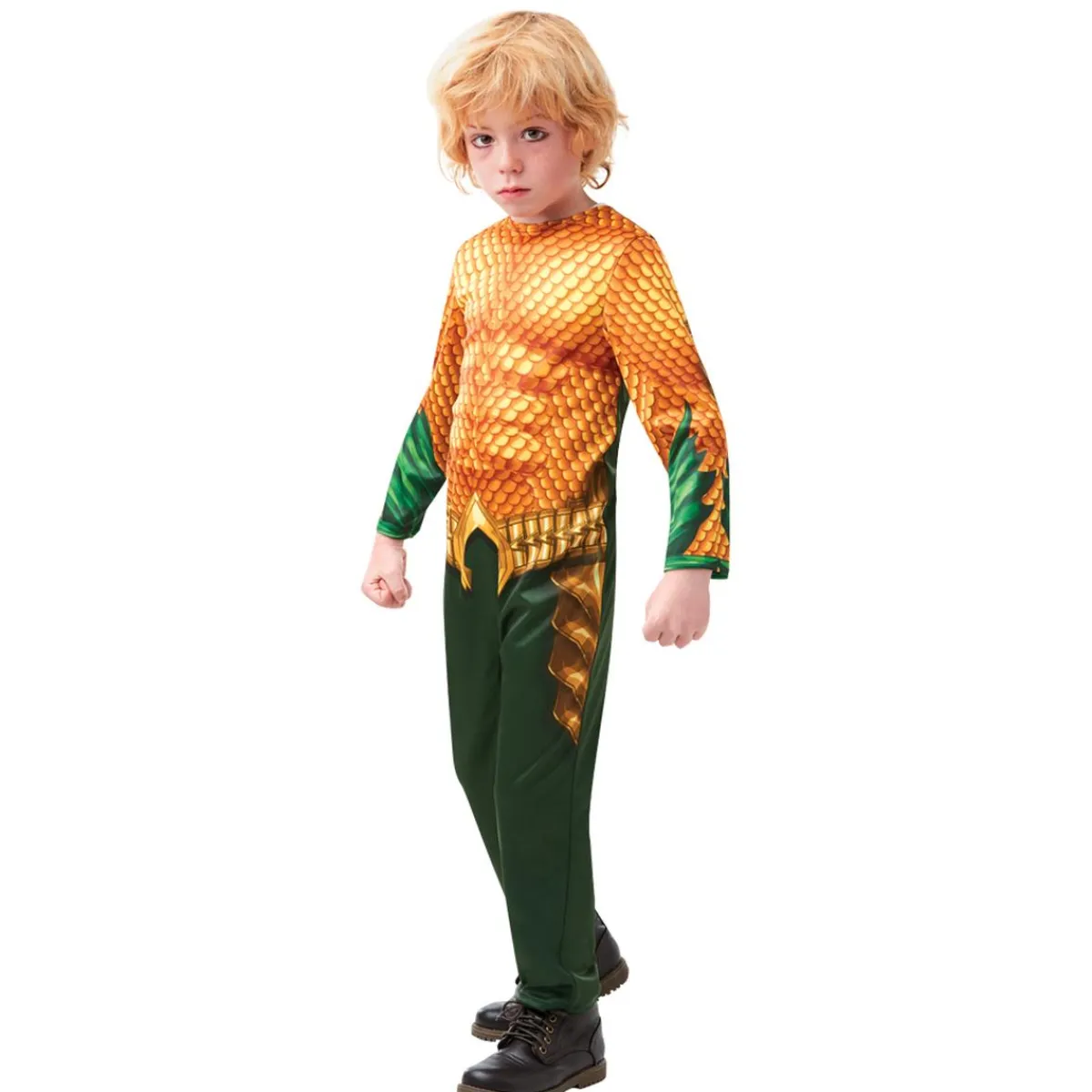 RUBIE'S Disfraces|Halloween*Aquaman - Disfraz Infantil Clásico 5-7 años