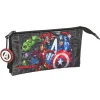 SAFTA Material Escolar*Avengers - Portatodo Triple - Colección Vendetta