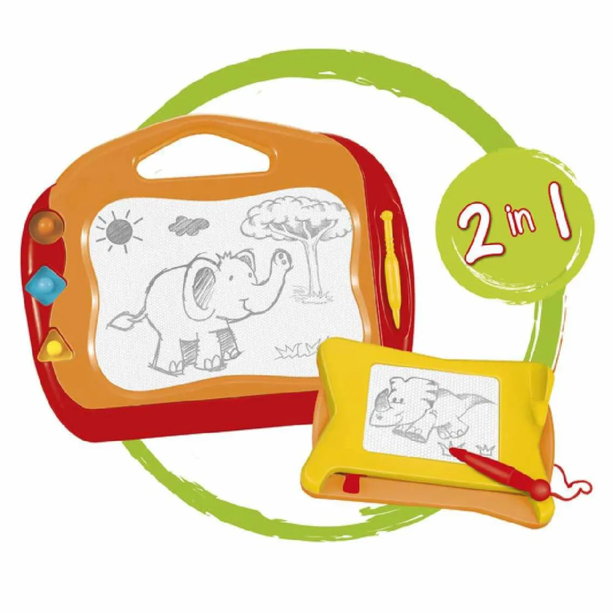 TOYS "R" US Steam|Arte Y Manualidades*Baby Smile - Pizarras mágicas 2 en 1