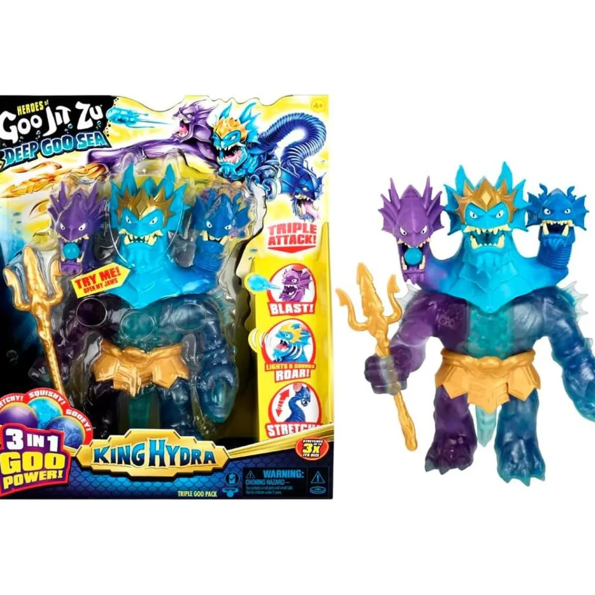 BANDAI Figuras De Acción*- Figura de acción King Hydra Deep Sea Multicolor ㅤ