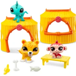 LITTLEST PET SHOP Coleccionables Y Mini Mundos*Bandai - Littlest PetShop - Tiki Jungle Set ㅤ