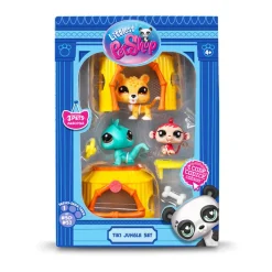 LITTLEST PET SHOP Coleccionables Y Mini Mundos*Bandai - Littlest PetShop - Tiki Jungle Set ㅤ