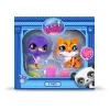 LITTLEST PET SHOP Coleccionables Y Mini Mundos*Bandai - Littlest PetShop - Dúo de Figuras (Varios modelos) ㅤ