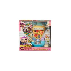 BANDAI Coleccionables Y Mini Mundos*- Pizzería Mouse in The House: Playset Juego Imaginativo