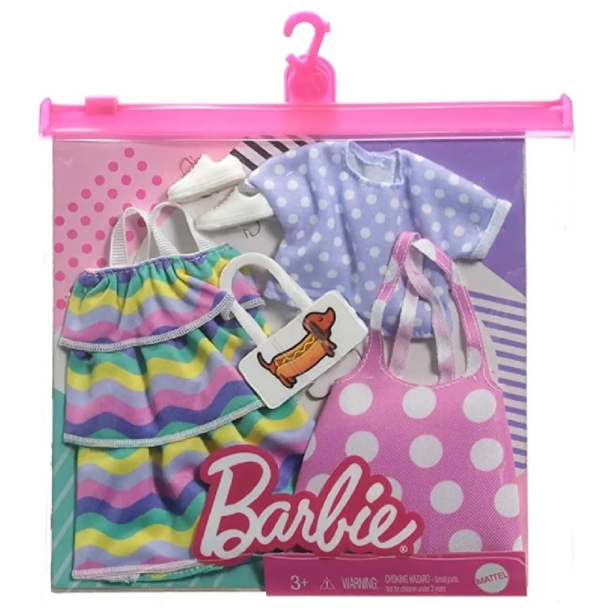 MATTEL Muñecas*Barbie - 2 pack de vestidos y accesorios de moda (Varios modelos)