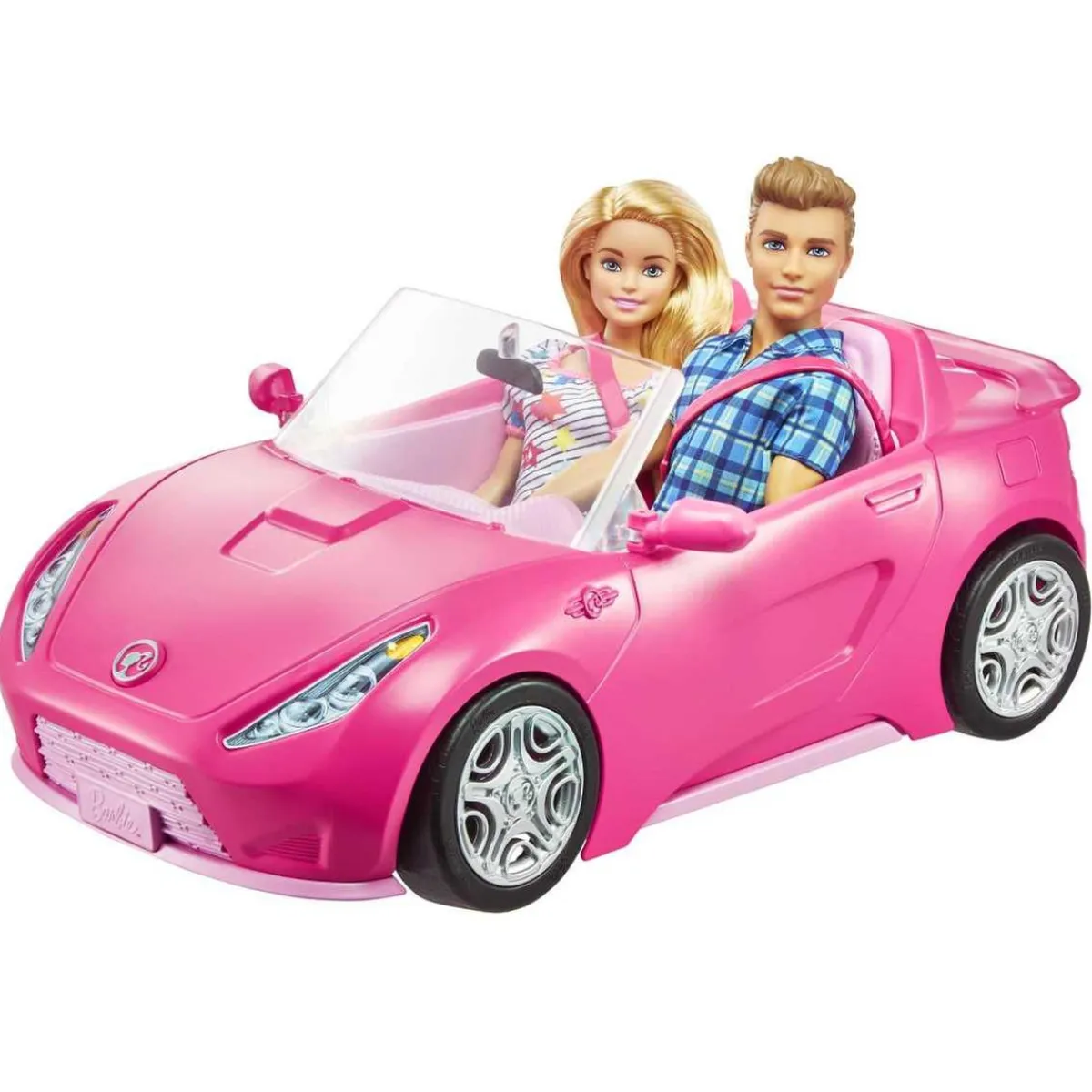 BARBIE Muñecas*- y Ken con vehículo y armario
