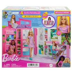 MATTEL Muñecas*Barbie - Casa de Muñecas Escenario de Vacaciones ㅤ
