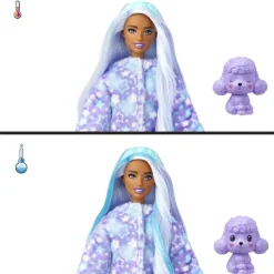 MATTEL Muñecas*Barbie - Cutie Reveal Camisetas Cozy Caniche