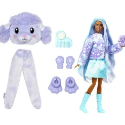 MATTEL Muñecas*Barbie - Cutie Reveal Camisetas Cozy Caniche