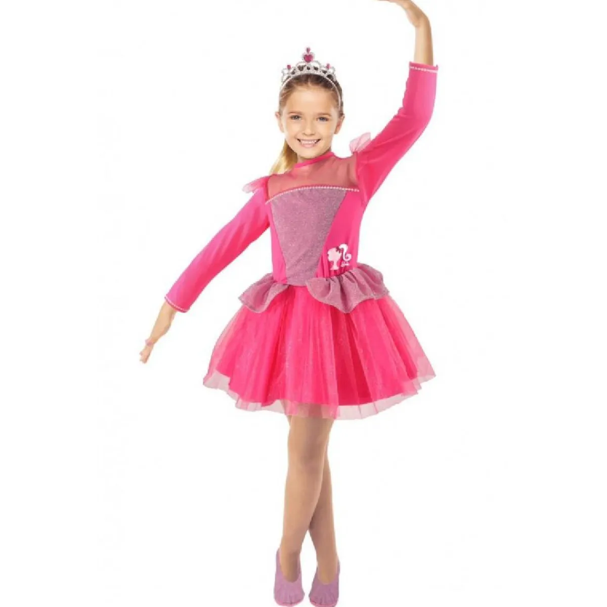 BARBIE Disfraces|Halloween*- Disfraz de princesa bailarina 3-4 años (90 cm)