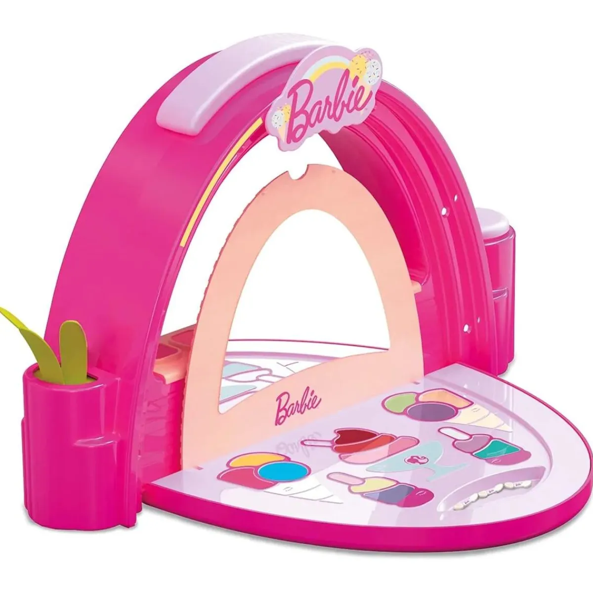 BARBIE Muñecas*- Estuche heladería de maquillaje de