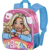 KARACTER MANIA Material Escolar*Barbie - Mochila preescolar 3D rosa 8.5L ㅤ