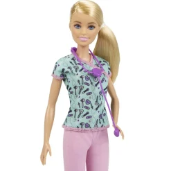 MATTEL Muñecas*Barbie - Muñeca Barbie enfermera con accesorios ㅤ