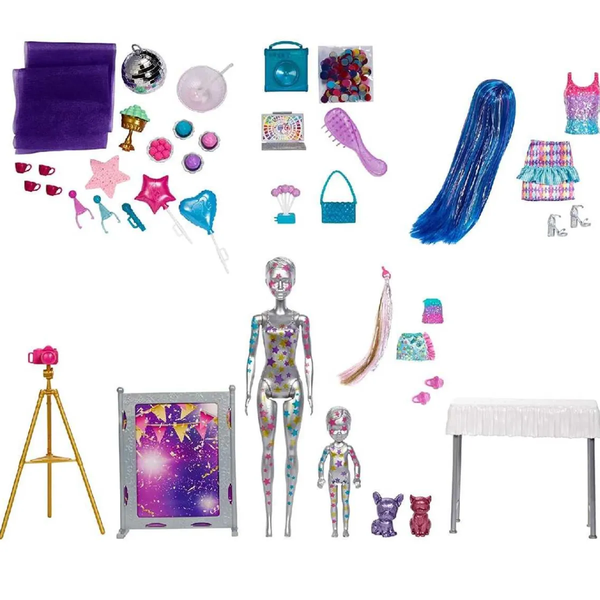 BARBIE Muñecas*- Muñeca Color Reveal Fiesta Sorpresa