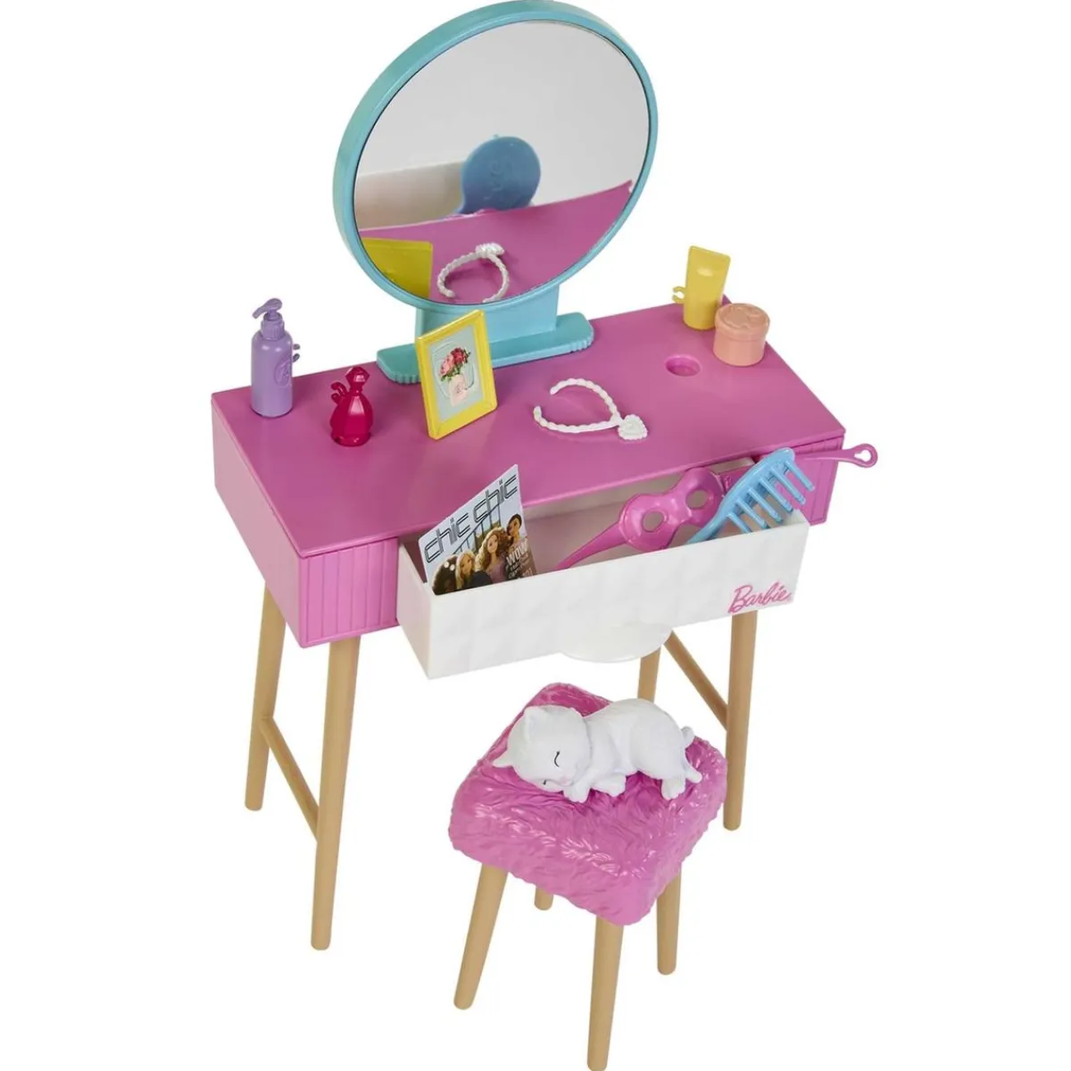 MATTEL Muñecas*Barbie - Muñeca con dormitorio y accesorios incluidos ㅤ