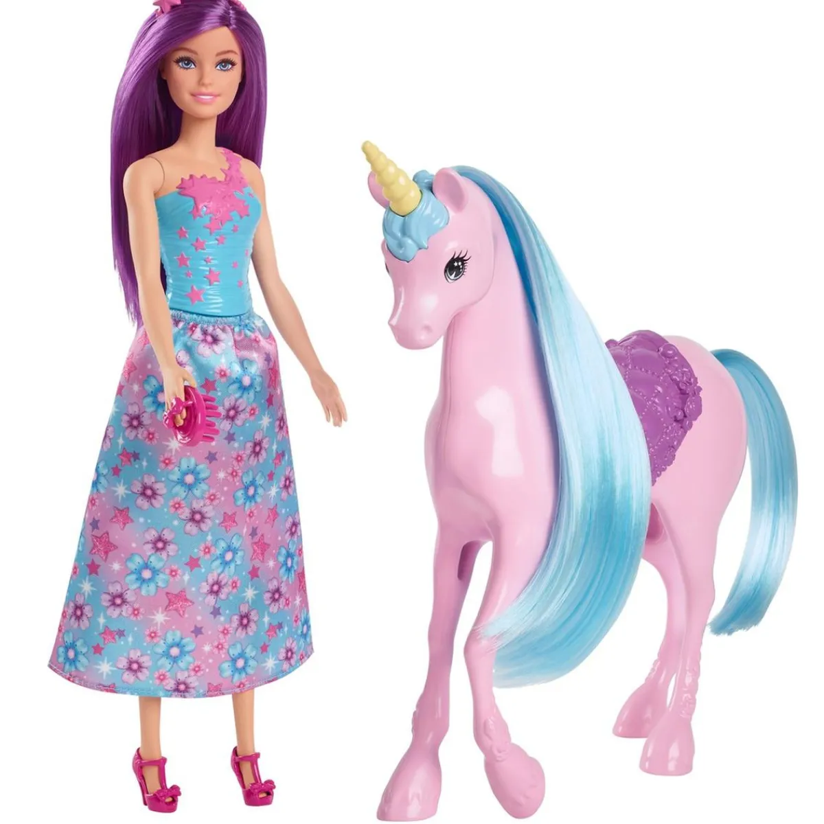 MATTEL Muñecas*Barbie - Muñeca con unicornio