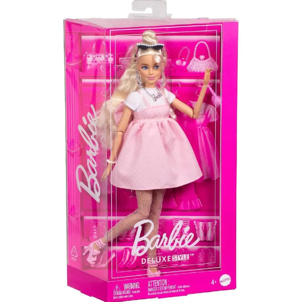 MATTEL Muñecas*Barbie - Muñeca Deluxe Style vestido con lazo