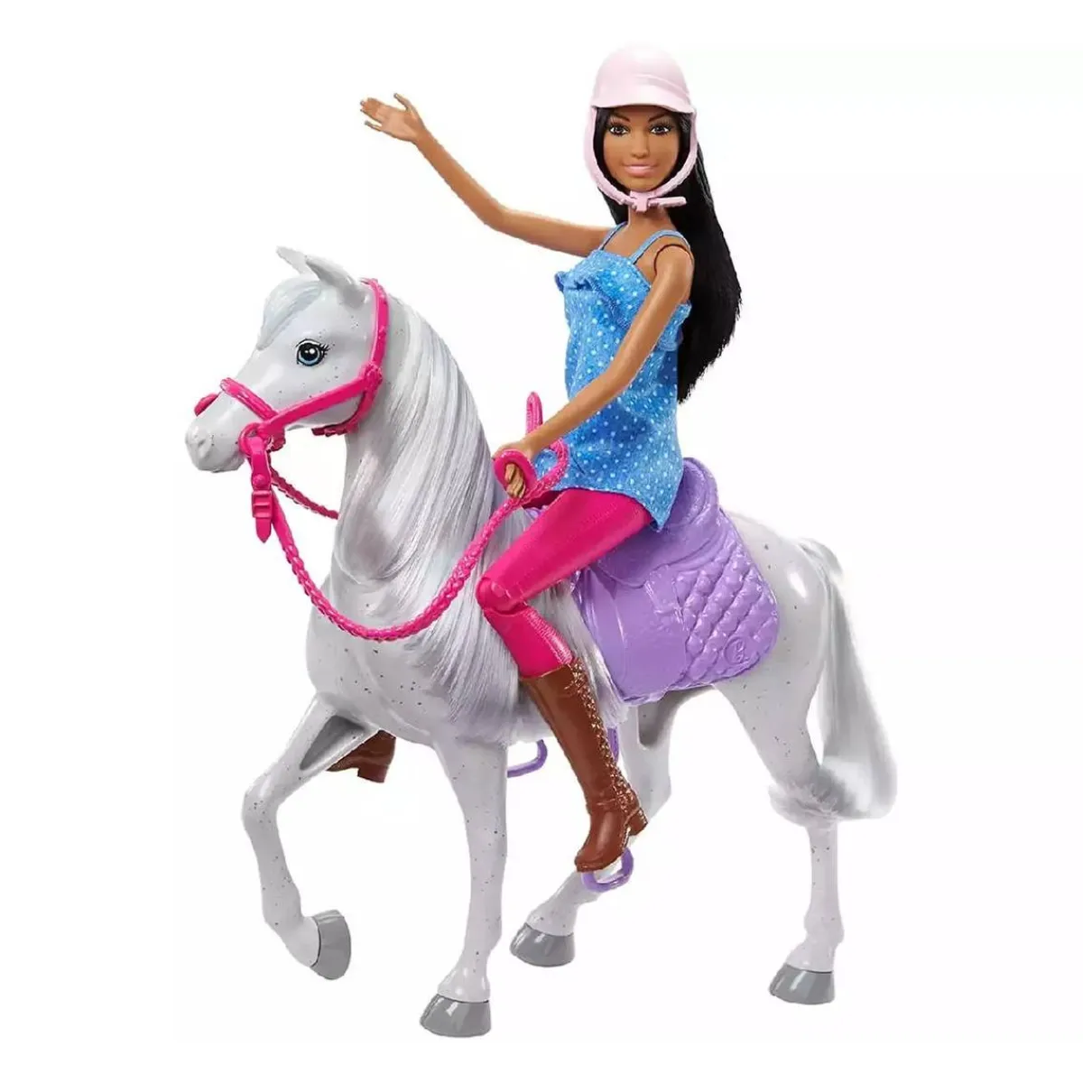 MATTEL Muñecas*Barbie - Muñeca equitación con caballo