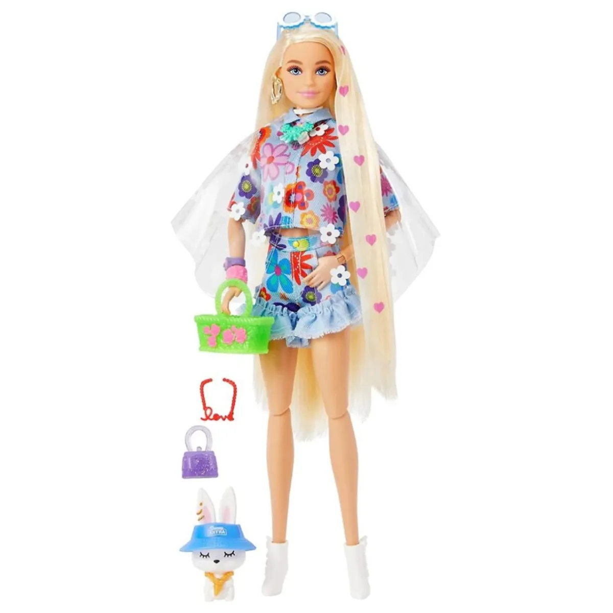 BARBIE Muñecas*- Muñeca Extra - Conjunto de flores