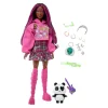 MATTEL Muñecas*Barbie - Muñeca Extra - Mechas rosas