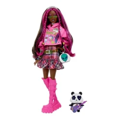 MATTEL Muñecas*Barbie - Muñeca Extra - Mechas rosas