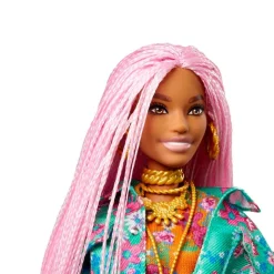 MATTEL Muñecas*Barbie - Muñeca Extra - Trenzas rosas