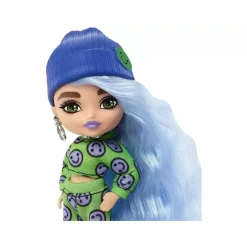BARBIE Muñecas*- Muñeca extra mini con pelo azul hielo