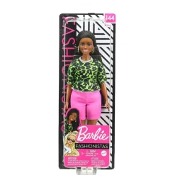 BARBIE Muñecas*- Muñeca Fashionista - Camiseta neón leopardo