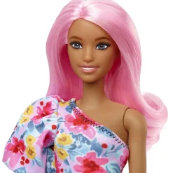 MATTEL Muñecas*Barbie - Muñeca Fashionista con Gafas y Vestido Floral ㅤ
