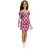 BARBIE Muñecas*- Muñeca Fashionista Curvy Vitiligo - Vestido de lunares