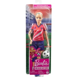 MATTEL Muñecas*Barbie - Muñeca futbolista