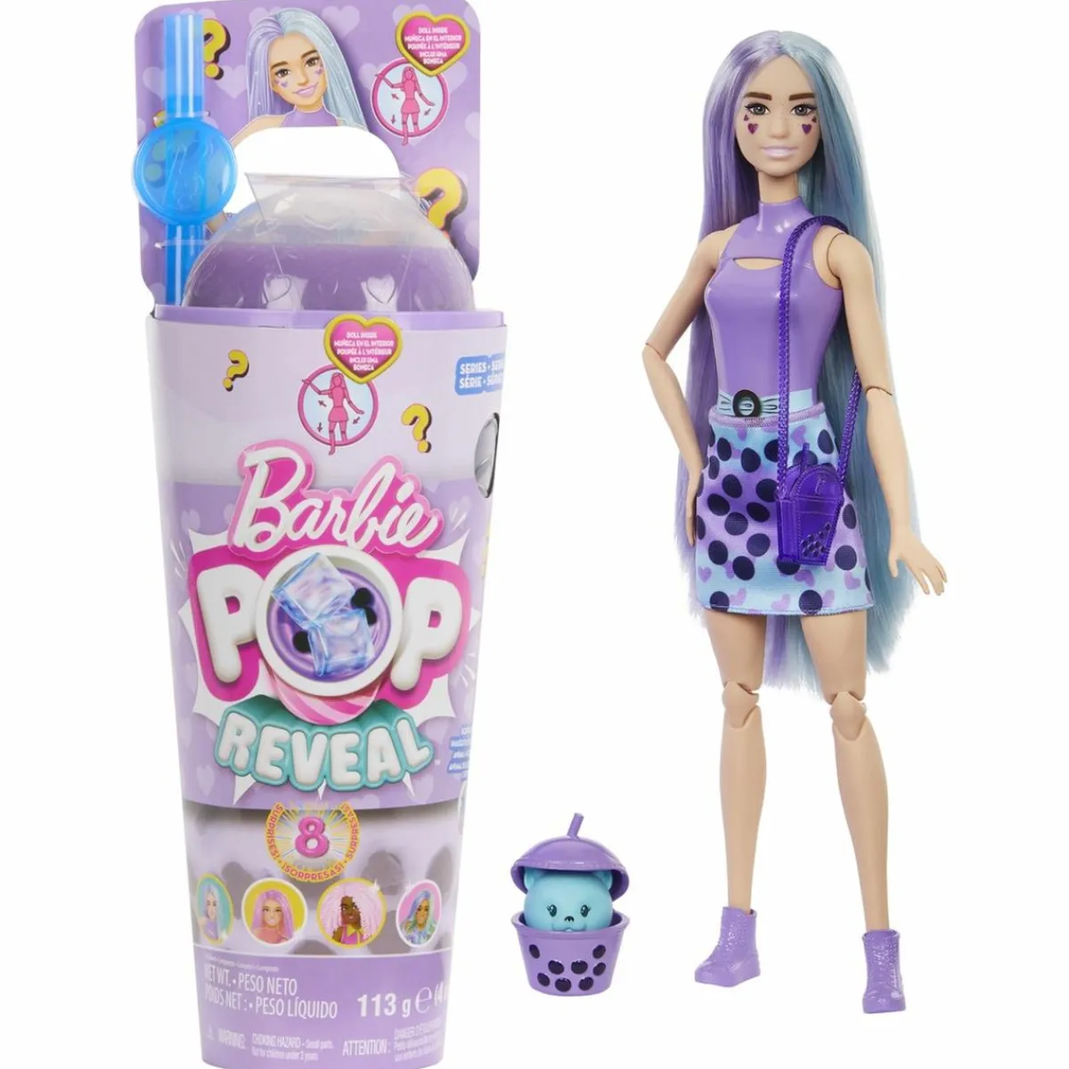 MATTEL Muñecas*Barbie - Muñeca Pop reveal té de burbujas