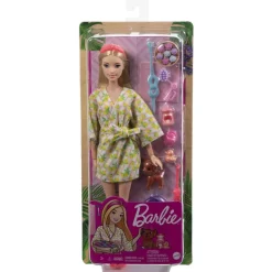 MATTEL Muñecas*Barbie - Muñeca Relax en Spa con mascota y accesorios spa ㅤ