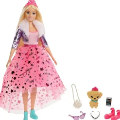 BARBIE Muñecas*- Muñeca Rubia Princess Adventure