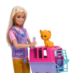 MATTEL Muñecas*Barbie - Muñeca Salvadora de Fauna con Accesorios de Rescate ㅤ