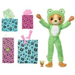 MATTEL Muñecas*Barbie - Muñeca Sorpresa con Disfraz de Cachorro Rana y Accesorios (Varios modelos) ㅤ