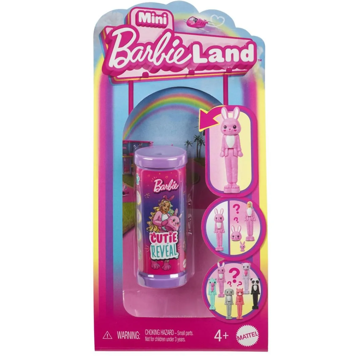 BARBIE Muñecas*- Muñeca sorpresa Mini Land Cutie Reveal (Varios modelos)