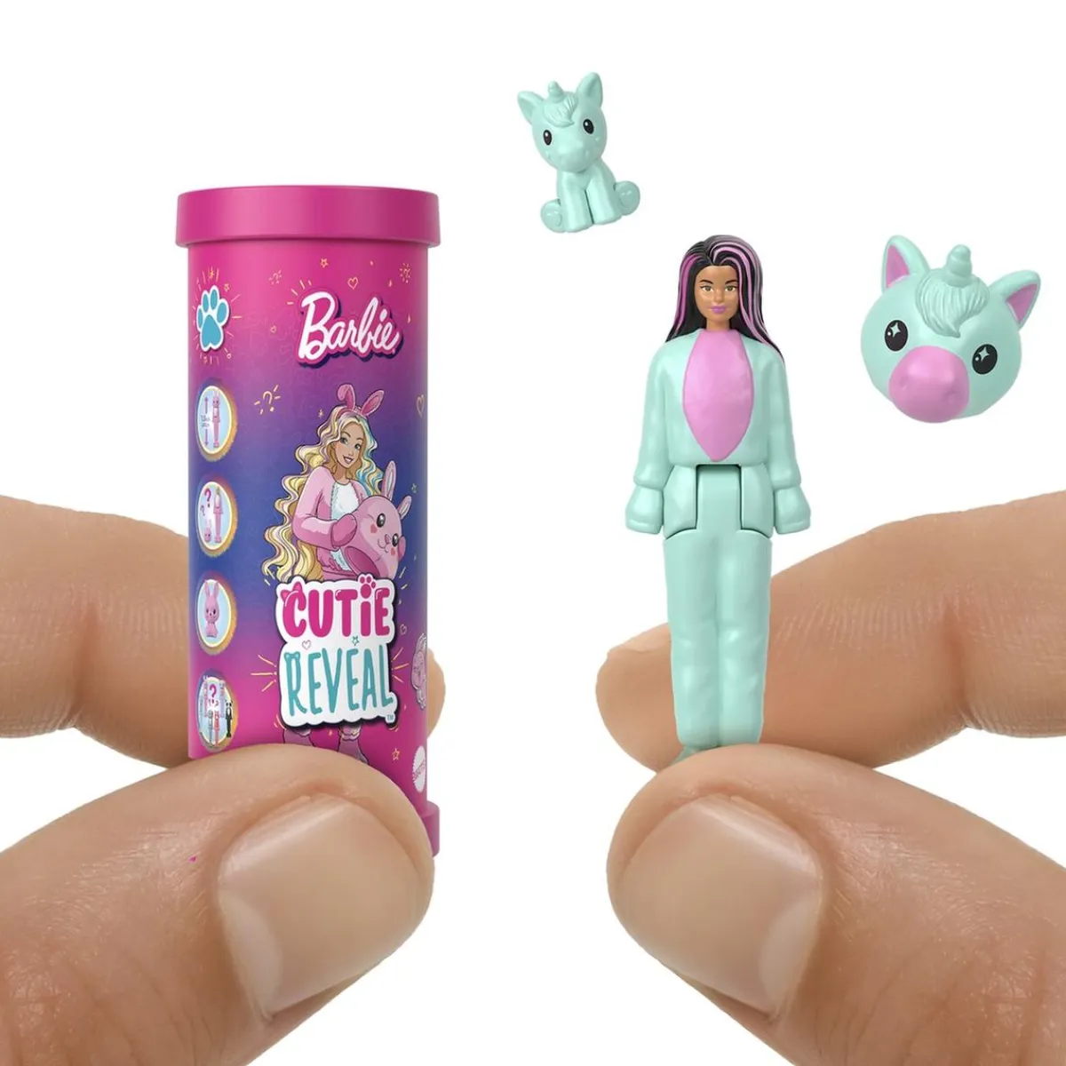 BARBIE Muñecas*- Muñeca sorpresa Mini Land Cutie Reveal (Varios modelos)