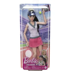 MATTEL Muñecas*Barbie - Muñeca tenista con raqueta y bola